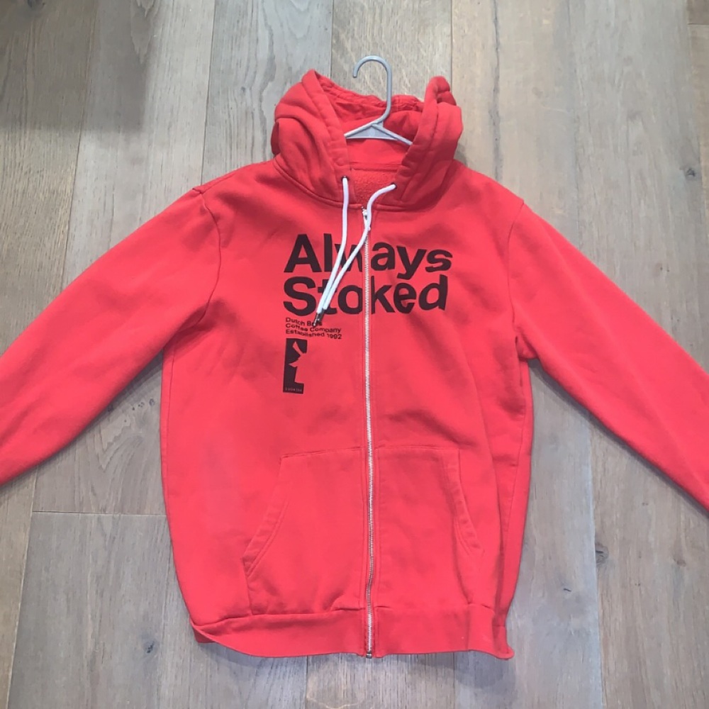 Dutch bros zip up